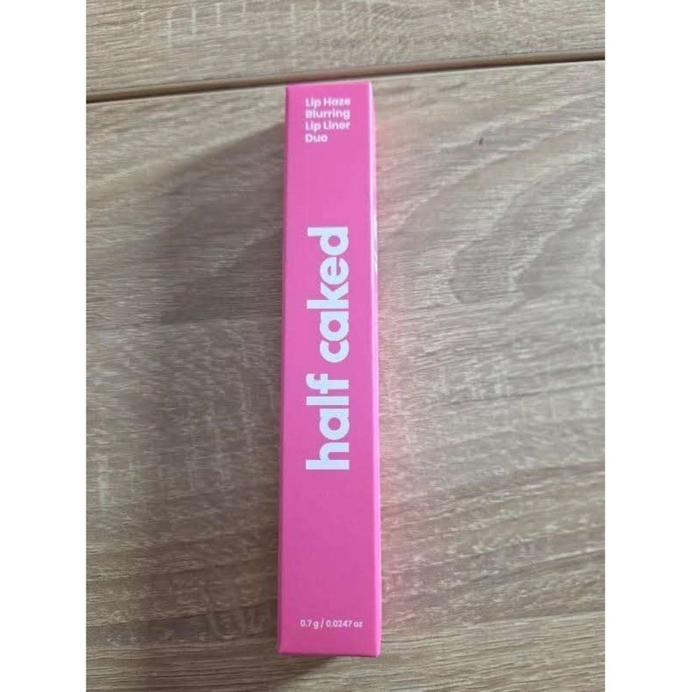 Half Caked Lip Haze Blurring Lip Liner Duo Nude Haze 0.7g New in Box